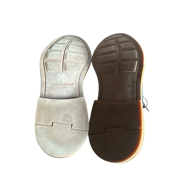 Cole Haan Grand OS Blue Suede Derby Men's Dress Shoes Size 12 Lace Up Plain Toe - Picture 9 of 9